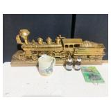 TRAIN SMOKE, KEY CHAIN, TRAIN PLAQUE, CUP