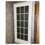 NEW DOOR GLASS 80" X 36" WHITE