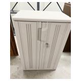 LOCKING RUBBERMAID CABINET 16" D X 24" W X 36" W