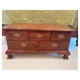 THOMASVILLE CEDAR CHEST FAUX DRAWER FRONT 21" H X