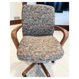 ROLLING OFFICE CHAIR 5 WHEELBASE ADJUSTABLE