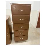 WOOD FILE CABINET 56" H X 24" D X 21" W