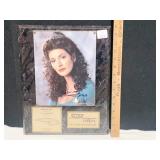 STAR TREK DEANNA TROI AUTOGRAPHED LIMITED EDITION