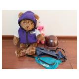 GUND BEAR, HARD HAT, PINK PANTHER,