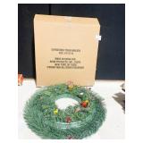 CHRISTMAS TRAIN WREATH BY AVON