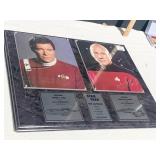 STAR TREK AUTOGRAPHED LIMITED EDITION THE