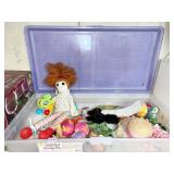 UNDER BED STORAGE HATS ETC.