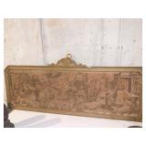 FRAMED VILLAGE SCENE