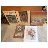 FRAMED POSTERS UNDER GLASS 1982 LONDON