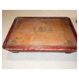 CHINESE VINTAGE WRITING DESK LACQUERED FULL