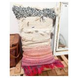 RUG WOVEN PILLOW 27" X 18"