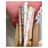 WRAPPING PAPER LARGE ASSORTMENT.