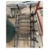 FIREPLACE GRATE NEW AND FIREPLACE DOOR