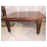 PINE COFFEE TABLE - 40" SQ. X 18" H