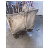 VINTAGE ROLLING CART 23H 21D 34W