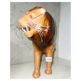 LION MADE IN INDIA 12" H X 21" L