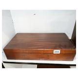 SOLID WOOD CHEST FELT LINING 17" W X 8.5" D X 4"