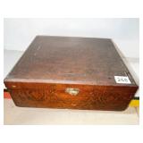 WOOD BOX 13" X 11" X 4.5"