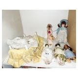 HAND MADE WELSH WOOD PAINTED FACE DOLL, 4