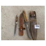 CRYSTAL KRAFT KNIFE WITH COMPASS AND OTHER