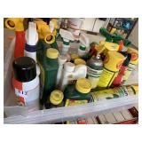 LARGE ASSORTMENT GARDEN CHEMS MOLE STOP ETC..