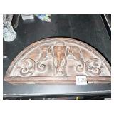ELEPHANT CARVED HINGE BOX 12.5" X 6" H X 2.5" H