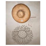 WIRE BASKET, HAT, ETC.
