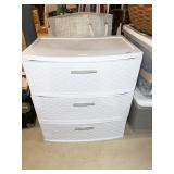 WIDE 3 DRAWER ORGANIZER WOVEN DESIGN FRONT