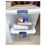 PLASTIC TOTE WILLIAM SONOMA BAGS CLOTH