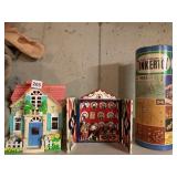 TINKER TOYS AND PLAY HOUSES