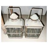 LANTERNS 17" H X 8" W X 7" D
