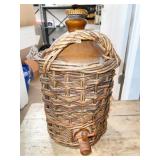 JUG W/ HOLDER AND SPOUT 18" H X 10.5" W -WITHOUT