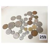 FOREIGN CURRENCY AND US DIMES