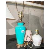 NURSERY LAMP BEATRIX POTTER AND GREEN CENTER W/