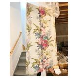 PAIR DRY CLEANED DRAPES 72" L X 40" W