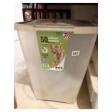 50 LB FOOD CONTAINER W/ LID