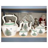 SPODE TEA POT 12" H X 12" W - PLUS 2 OTHER