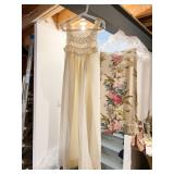 LILKA PANTS SZ. M, LACE NIGHT GOWN