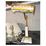 MARBLE/BRASS DESK LAMP