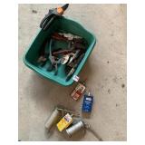 OIL CANS LIQUID WRENCH TRIMMERS EXXON HANDY OIL