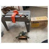 WOODWORKING STOOL AND ROUTER TABLE