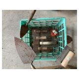 CEMENT FINISHING TOOLS WITH CRATE