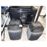 SHARP 60806482 STEREO AND 2 LINAEM SPEAKERS