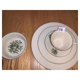 LENOX DISHES -SPECIAL PATTERN 12 DINNER, 12