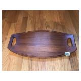 DANSK WOOD SERVING TRAY TEAK