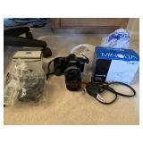 MINOLTA MAXUM 3000I W/ 35-105MM LEN W/ BOX ETC.