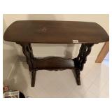 WALNUT BOOKCASE BASE TABLE