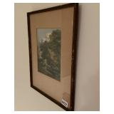 WOOD FRAME TREE SCENE