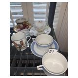 SHELLEY CUP/SAUCER, MUGS ETC.