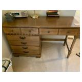 MAPLE DESK 30" X 48" X 18" D GOOD CONDITION